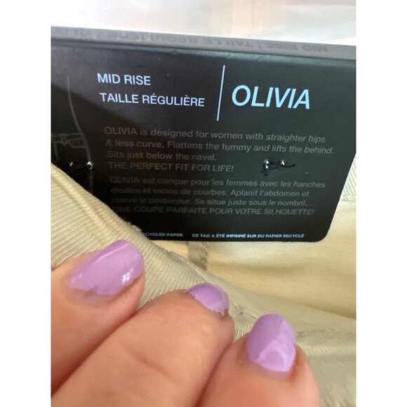 NWT FDJ Tencel Cargo Olivia Slim Ankle Utility Pants Beige 4 GorpCore StreetWear - Picture 5 of 13